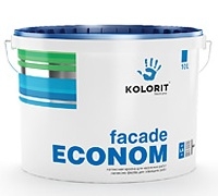 Фасадная краска Колорит Фасад Эконом (9 л)