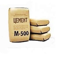 Цемент М-500 фасованный, 25 кг
